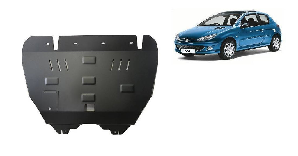Cubre cárter metálico Peugeot 206 (1998-2022) a medida
