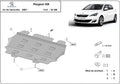 Cubre cárter metálico Peugeot 308 (2007-2018) a medida
