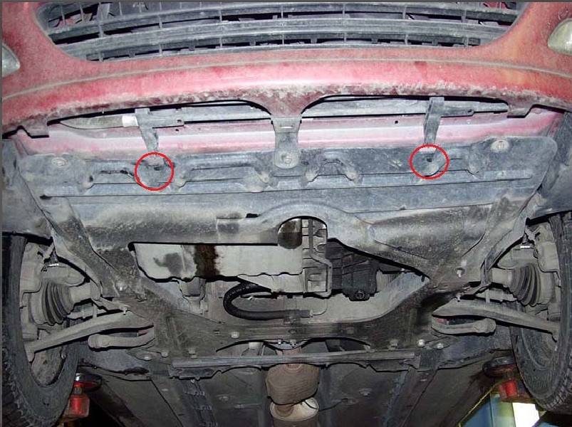 Cubre cárter metálico Peugeot 406 (1996-2004) a medida