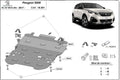 Cubre cárter metálico Peugeot 5008 (2017-2022) a medida