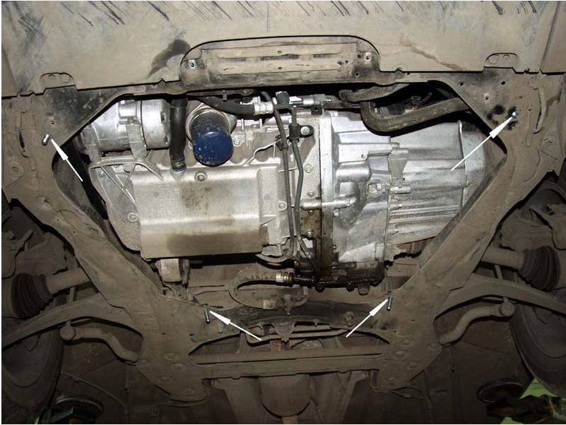 Cubre cárter metálico Peugeot 607 (2001-2010) a medida
