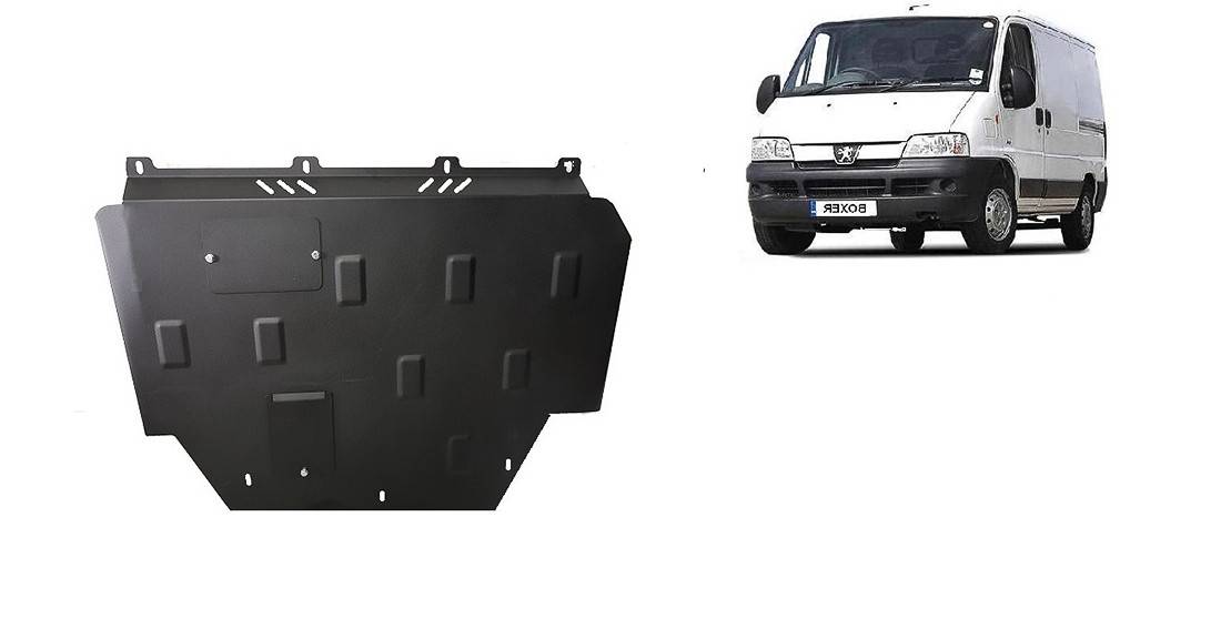 Cubre cárter metálico Peugeot Boxer (1996-2006) a medida