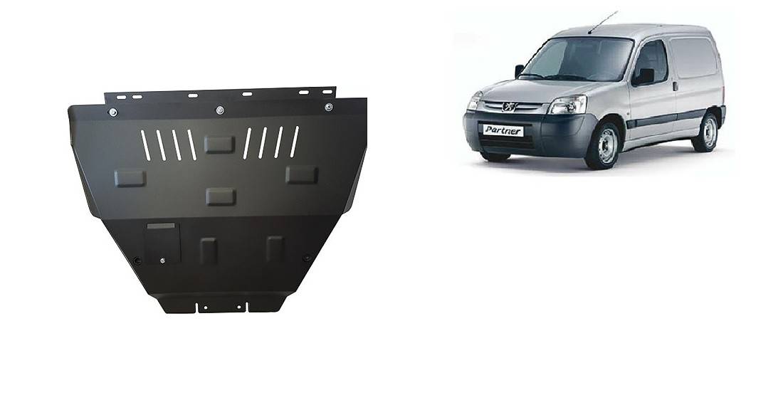 Cubre cárter metálico Peugeot Partner (1996-2008) a medida
