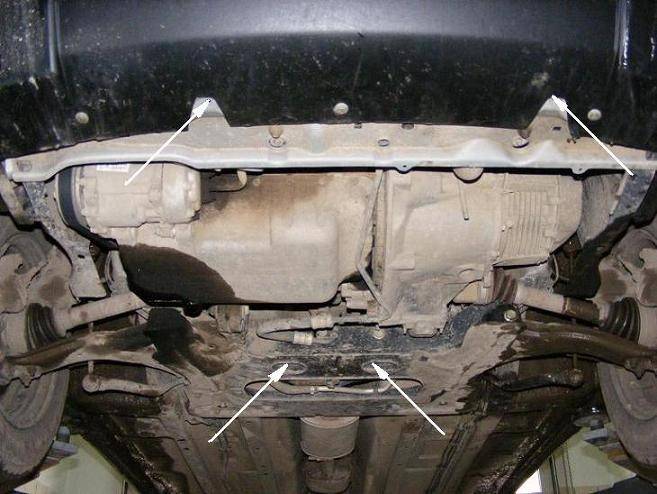 Cubre cárter metálico Peugeot Partner (1996-2008) a medida