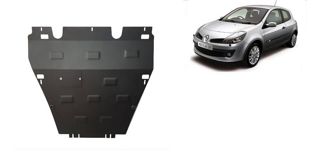Cubre cárter metálico Renault Clio 3 (2005-2012) a medida