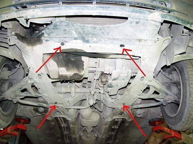 Cubre cárter metálico Renault Kangoo (1997-2008) a medida