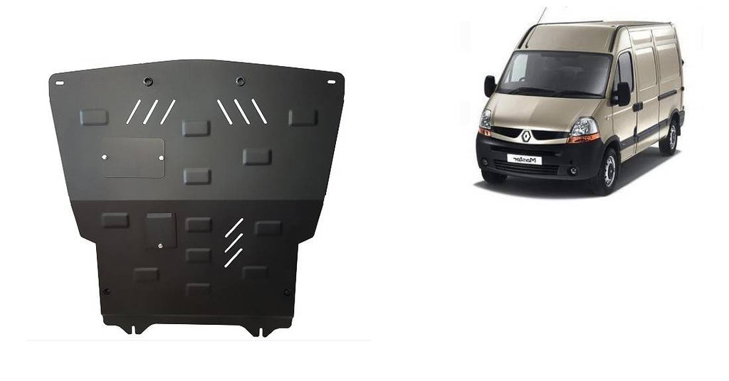 Cubre cárter metálico Renault Master 2 (1998-2010) a medida
