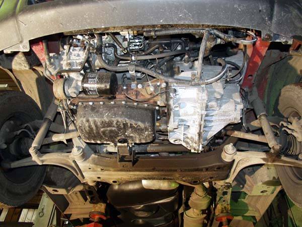 Cubre cárter metálico Renault Master 2 (1998-2010) a medida