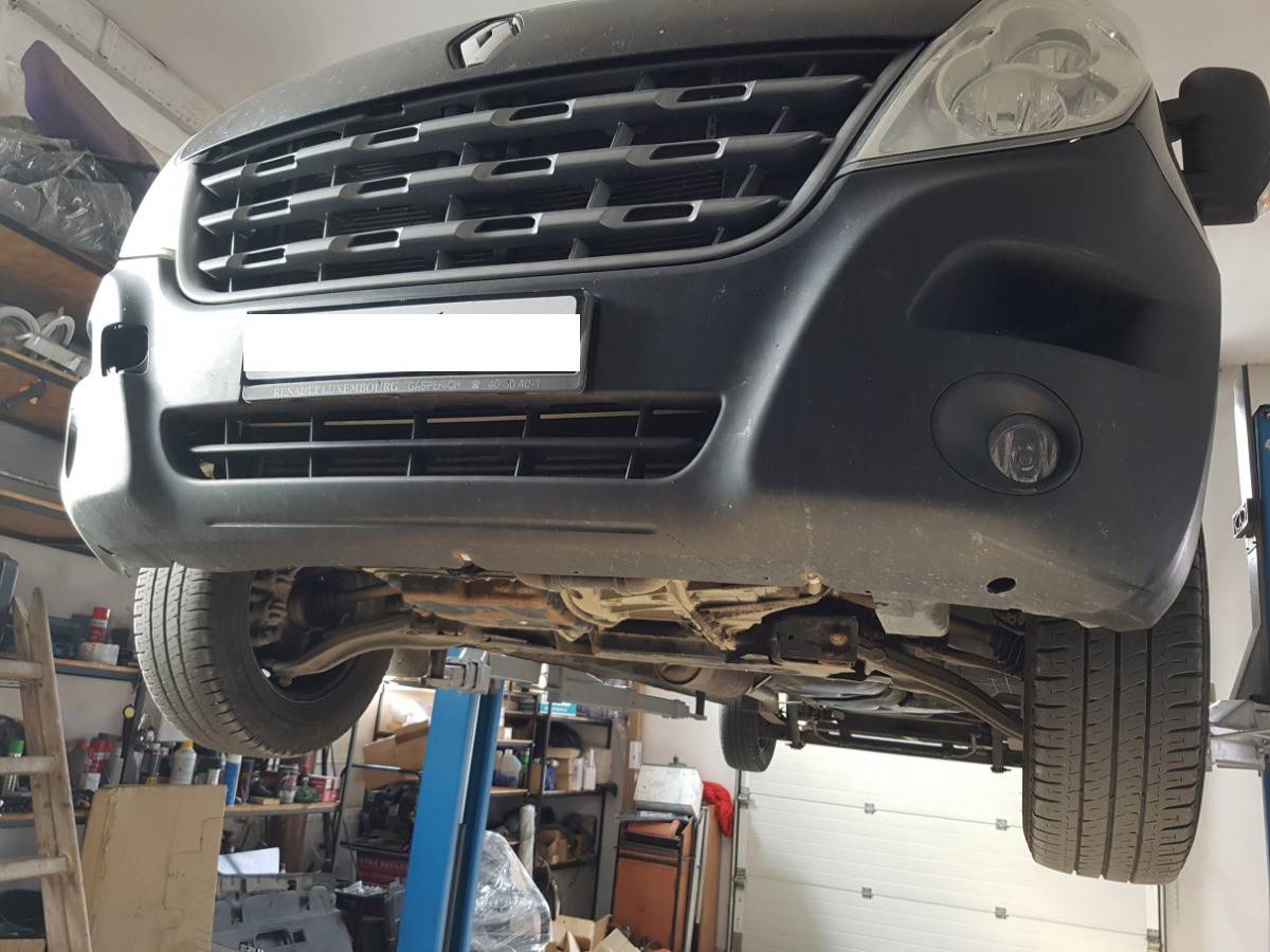 Cubre cárter metálico Renault Master 3 (2010-2022) a medida