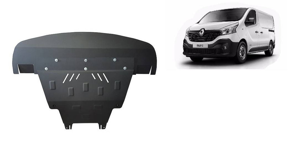 Cubre cárter metálico Renault Trafic (2014-2022) a medida