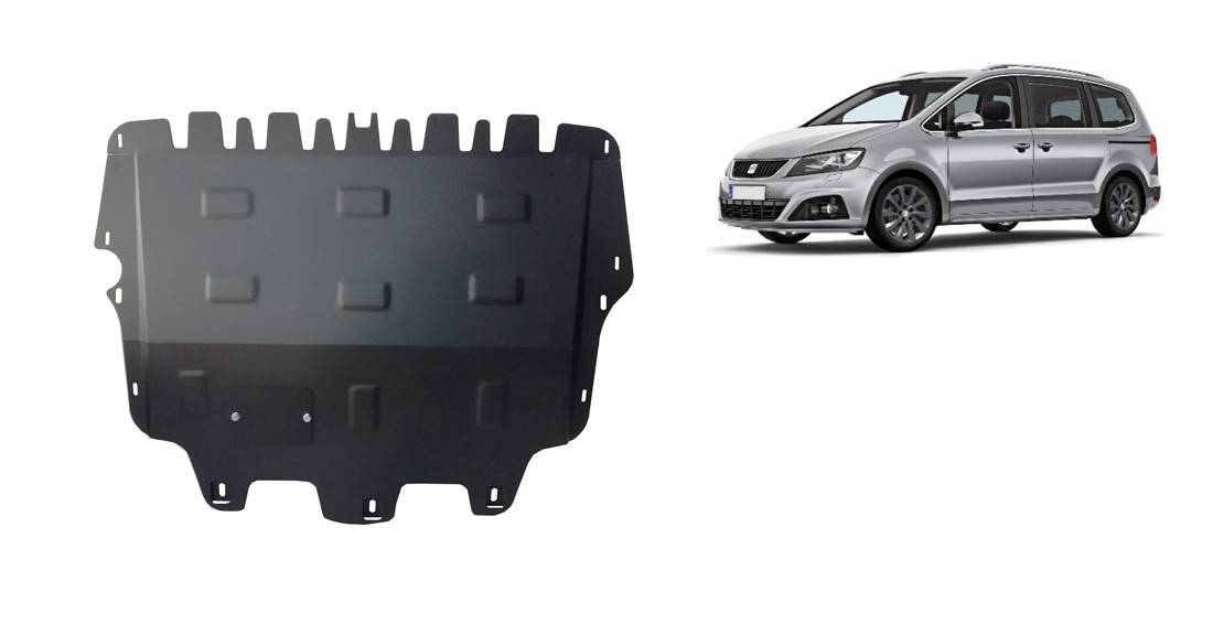 Cubre cárter metálico Seat Alhambra (2010-2020) a medida