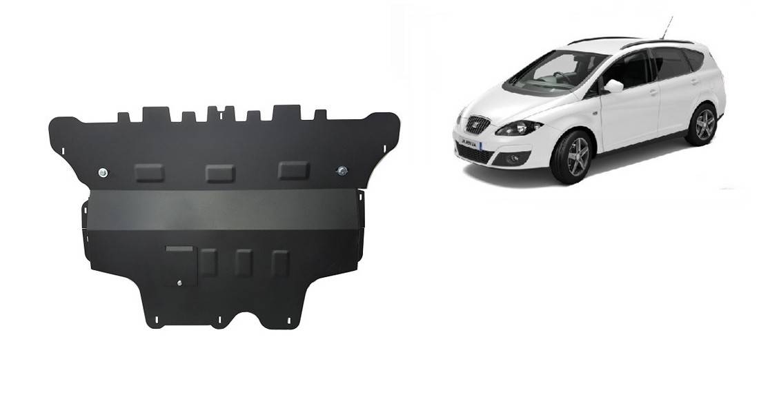 Cubre cárter metálico Seat Altea - Caja de Cambios Automática "30.145A" (2012-2022) a medida