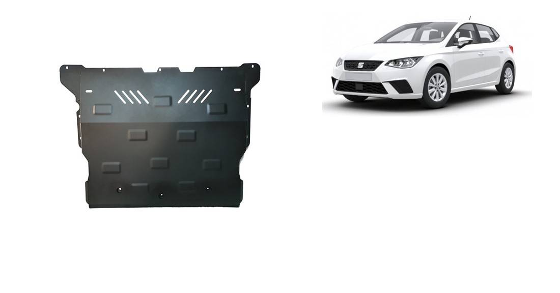 Cubre cárter metálico Seat Ibiza (2017-2022) a medida