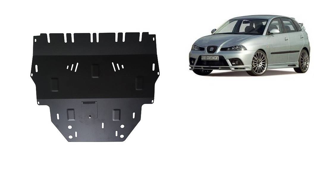 Cubre cárter metálico Seat Ibiza Diesel (2002-2017) a medida