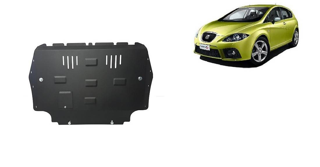 Cubre cárter metálico Seat León (2010-2012) a medida