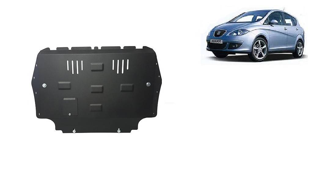 Cubre cárter metálico Seat Toledo 3 (2005-2012) a medida