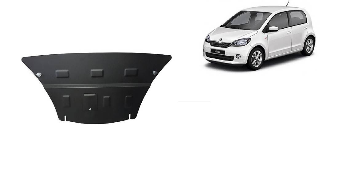 Cubre cárter metálico Skoda Citigo (2011-2022) a medida