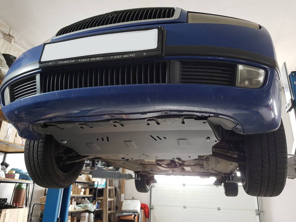 Cubre cárter metálico Skoda Fabia 2 Diesel (2007-2014) a medida