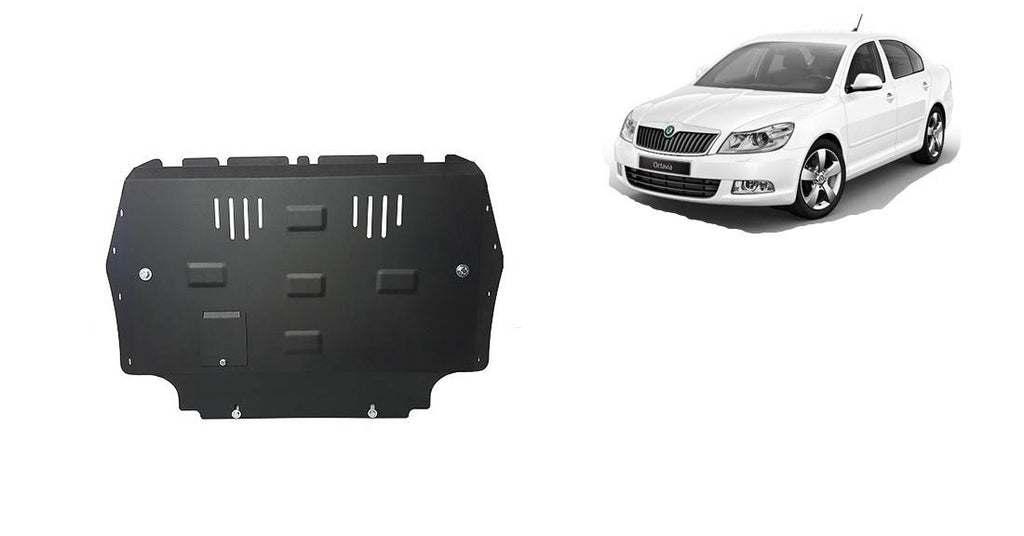 Cubre cárter metálico Skoda Octavia 2 (2010-2012) a medida