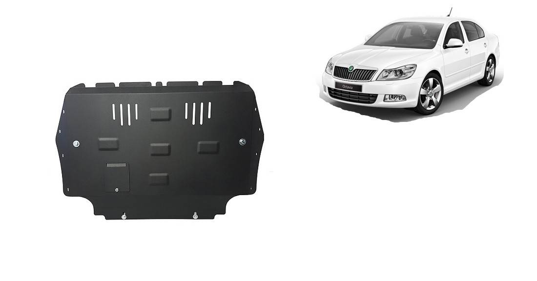 Cubre cárter metálico Skoda Octavia 2 (2010-2012) a medida