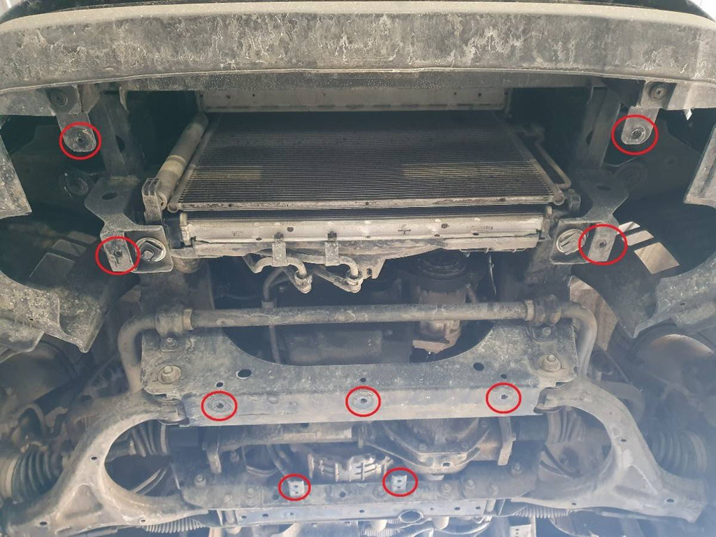 Cubre cárter metálico Ssangyong Rexton (2017-actualidad) a medida