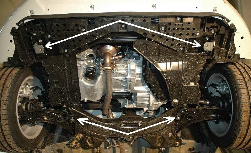 Cubre cárter metálico Suzuki Swift 3 (2010-2017) a medida