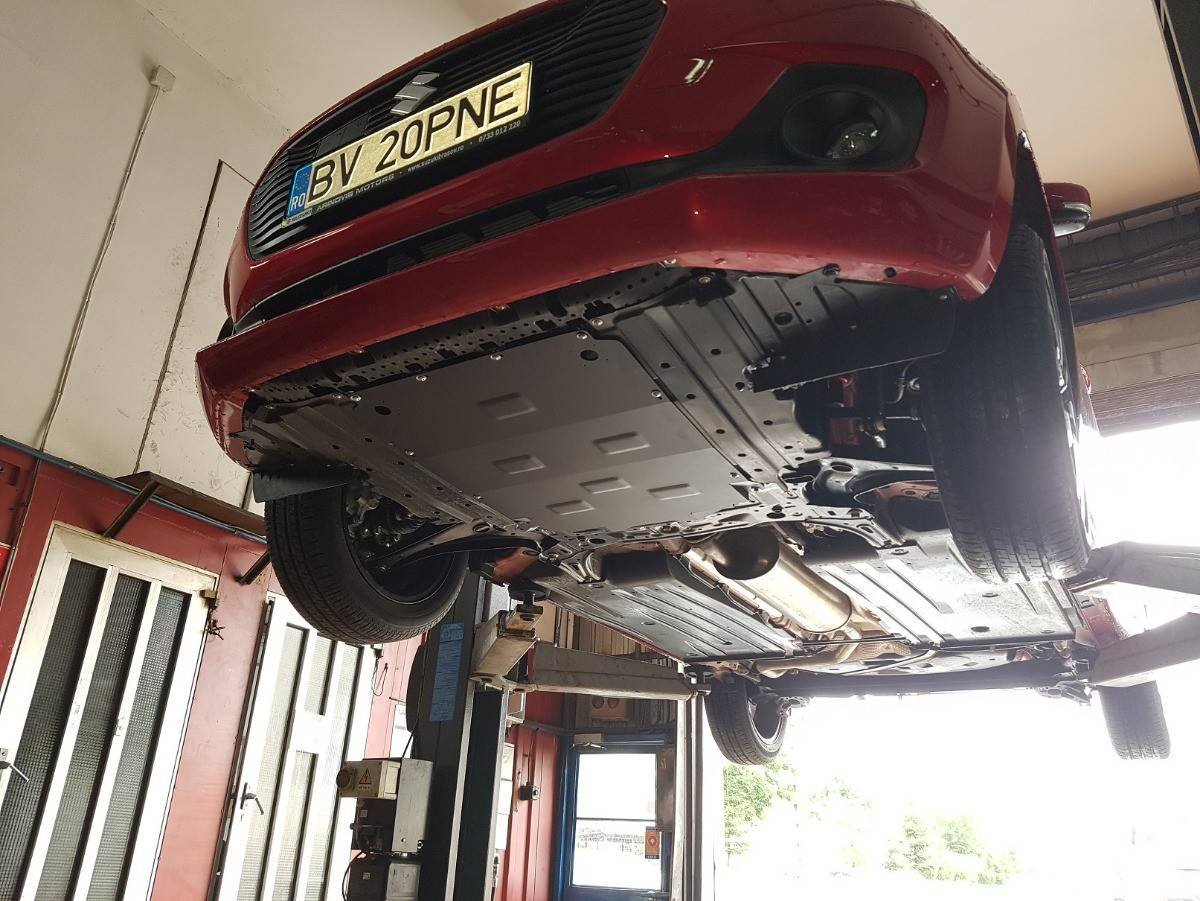 Cubre cárter metálico Suzuki Swift (2017-2022) a medida