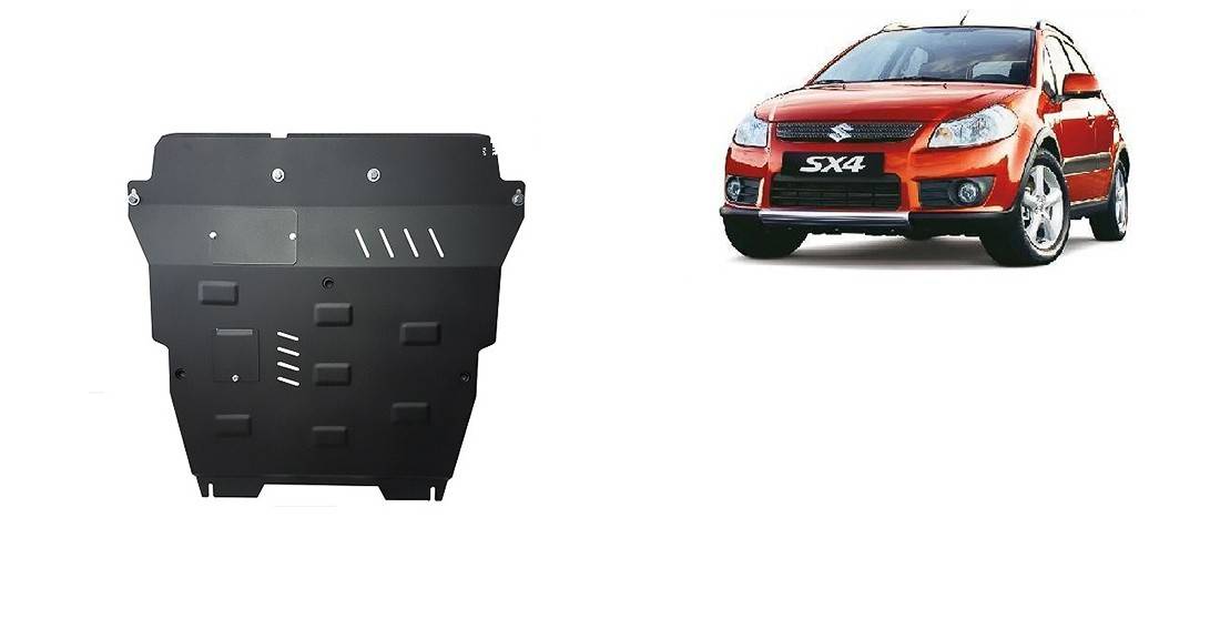 Cubre cárter metálico Suzuki SX 4 (2006-2013) a medida