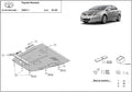 Cubre cárter metálico Toyota Avensis (2008-2022) a medida
