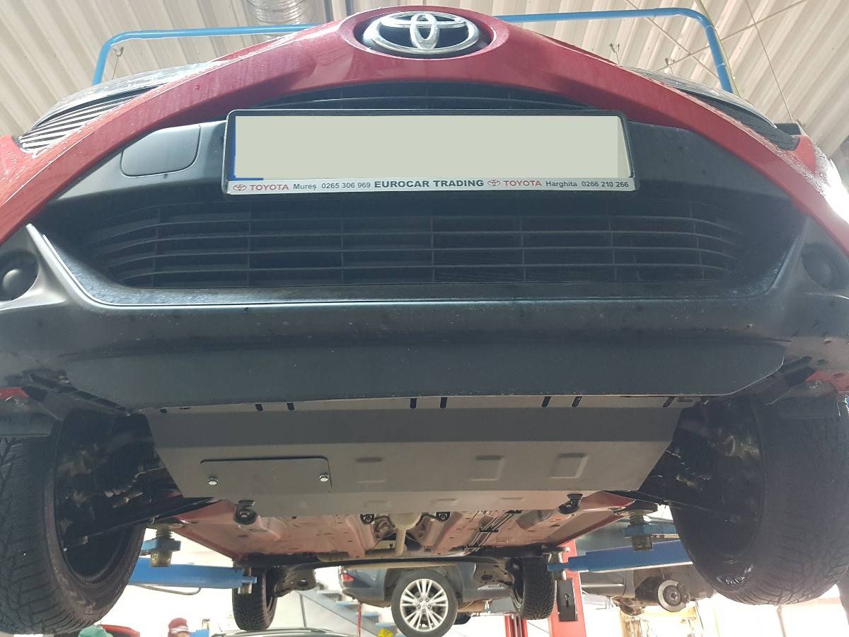 Cubre cárter metálico Toyota Aygo AB10 (2005-2014) a medida