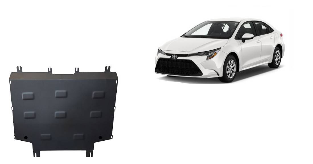 Cubre cárter metálico Toyota Corolla (2019-2022) a medida