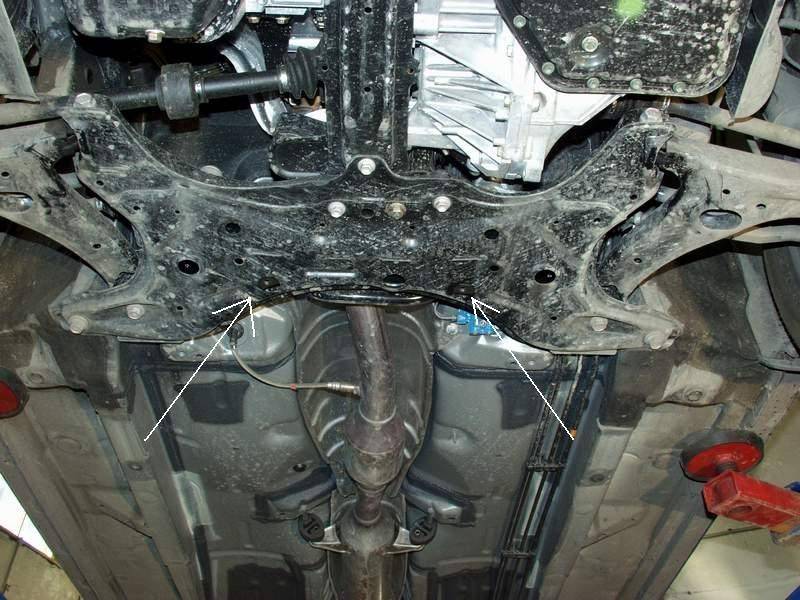 Cubre cárter metálico Toyota Corolla Verso (2002-2008) a medida