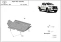 Cubre cárter Aluminio Toyota Hilux Invincible "26.1792ALU" (2021-2022) a medida
