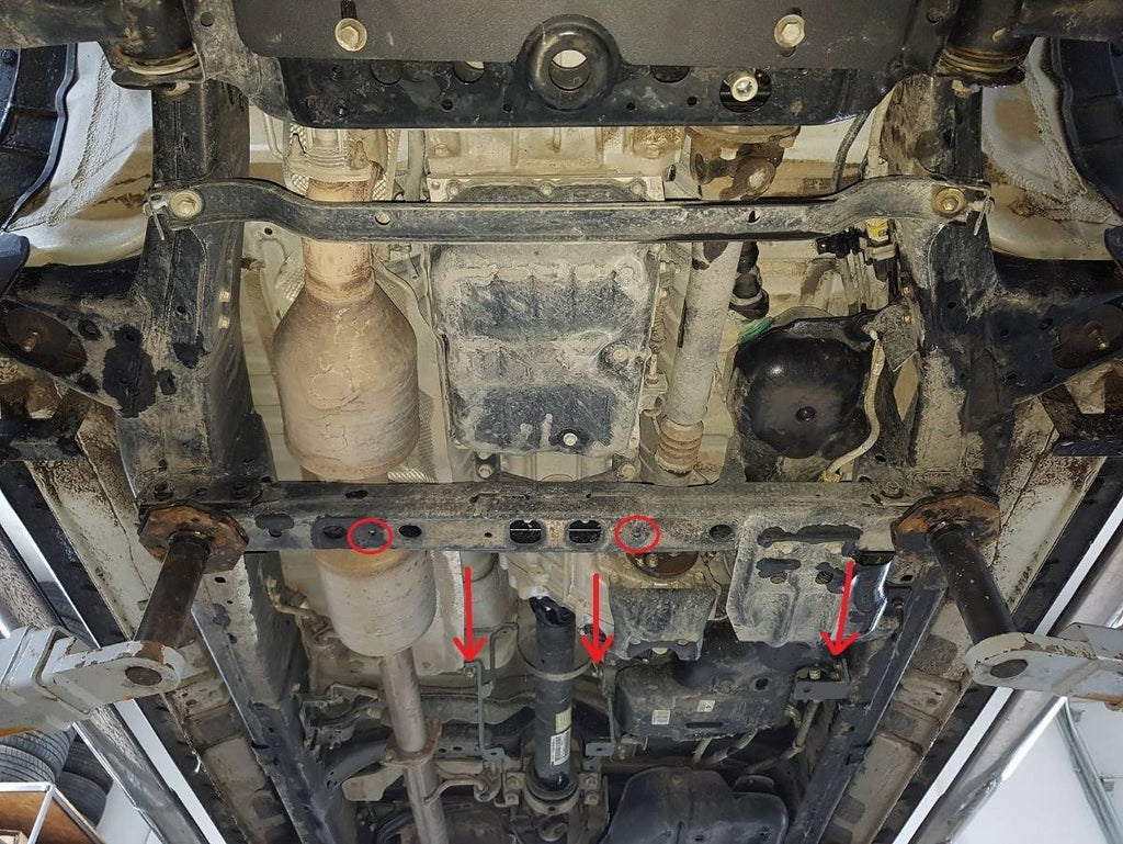 Protección de Caja de Cambios Toyota Hilux Revo (2016-2022)