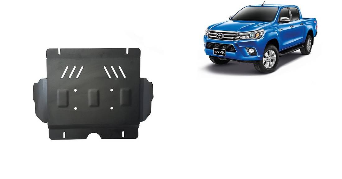 Cubre cárter metálico Toyota Hilux Revo (2016-2022) a medida