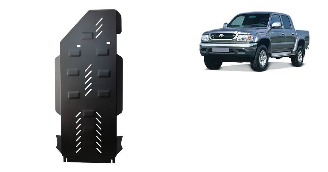 Protección de Caja de Cambios y Diferencial Toyota Hilux (2000-2004)
