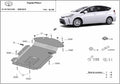 Protector de catalizador/cat Lock Metalico Toyota Prius 3+ (2008-2015)