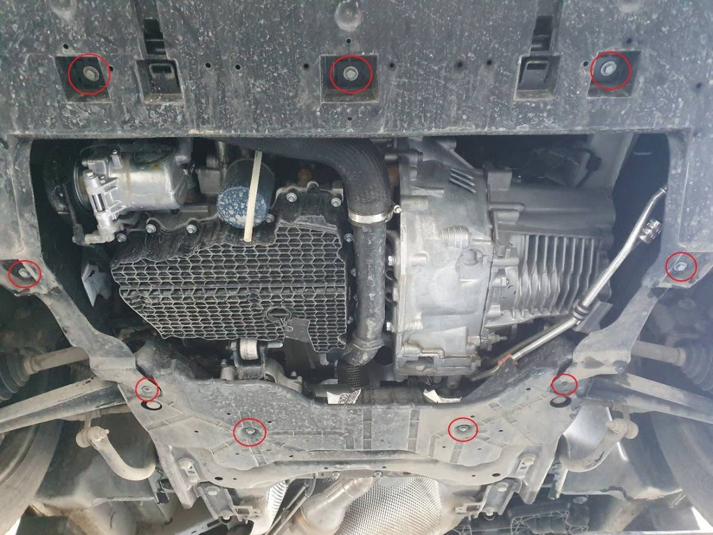 Cubre cárter metálico Toyota Proace (2019-2022) a medida