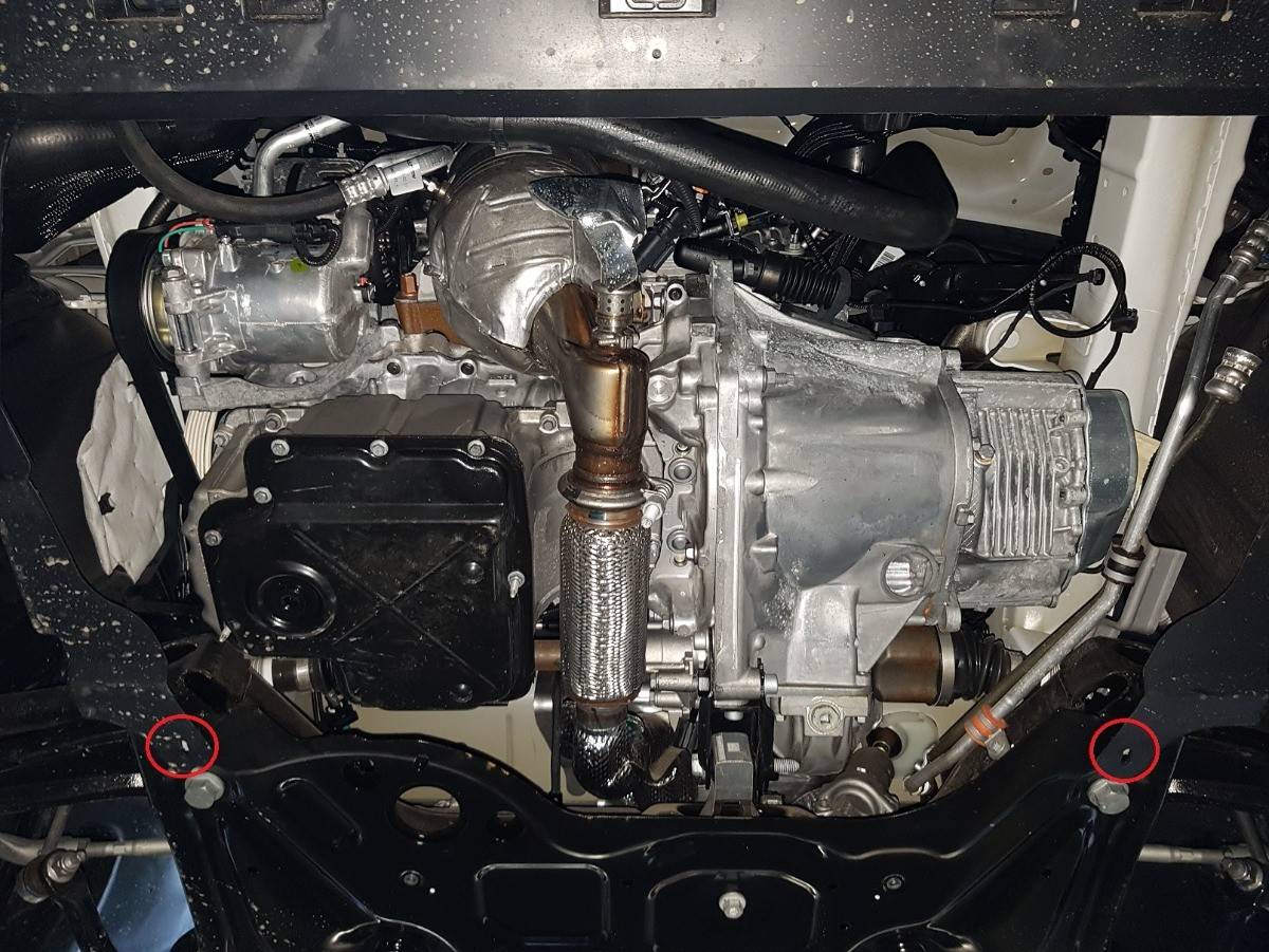 Cubre cárter metálico Toyota Proace Furgoneta (2016-2019) a medida