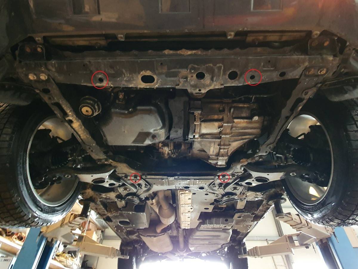 Cubre cárter metálico Toyota RAV 4 Diesel "26.174D" (2006-2013) a medida