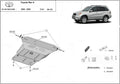 Cubre cárter metálico Toyota Rav4 (2000-2006) a medida