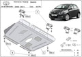 Cubre cárter metálico Toyota Yaris - Gasolina (2005-2011) a medida