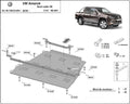 Protección de Caja de Cambios y Diferencial Volkswagen Amarok - V6 Automat (2016-2022)