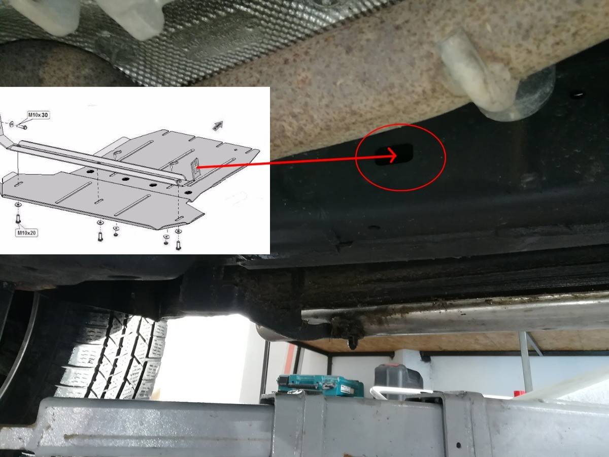 Protección de Caja de Cambios y Diferencial Volkswagen Amarok (2010-2022)