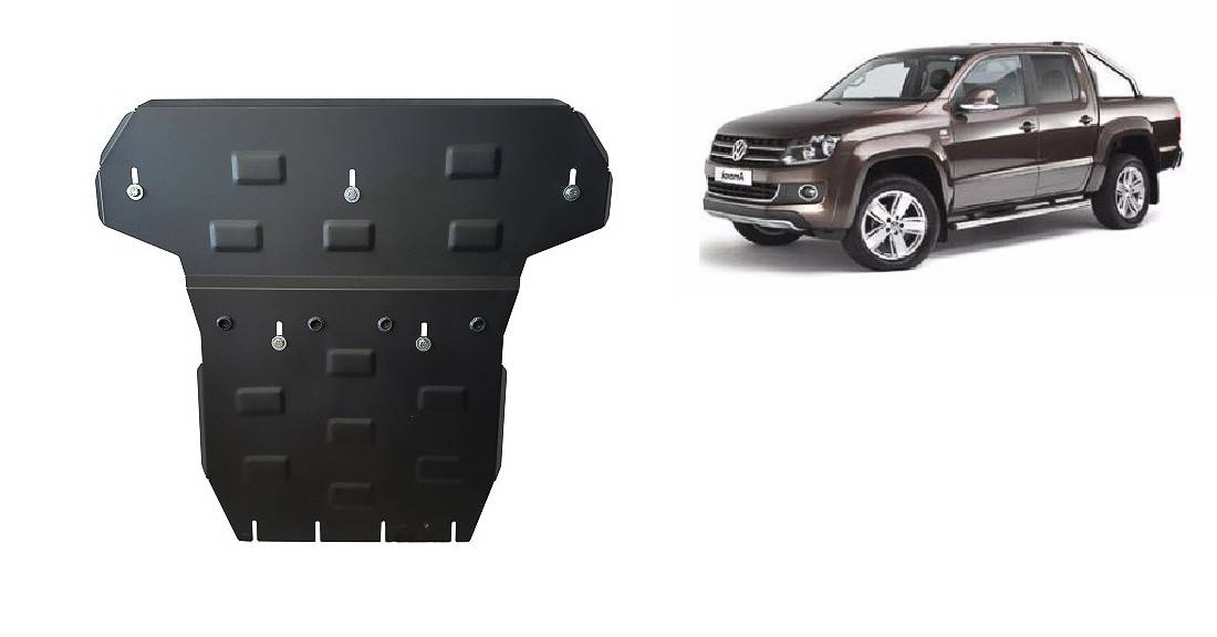 Protección de Caja de Cambios y Diferencial Volkswagen Amarok (2010-2022)