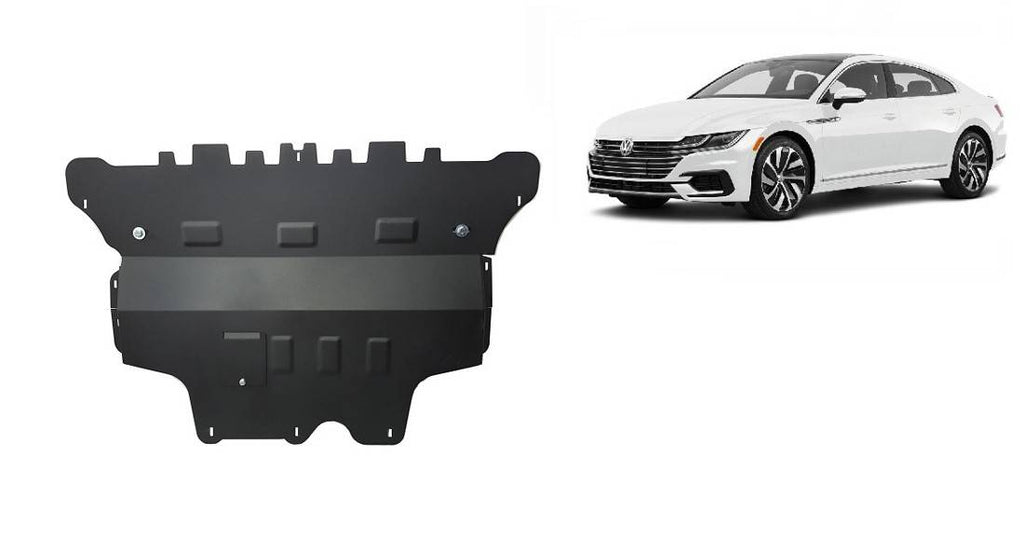 Cubre cárter metálico Volkswagen Arteon - Caja de Cambios Automática "30.145A" (2017-2022) a medida