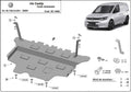 Cubre cárter metálico Volkswagen Caddy- Caja de Cambios Automática "30.145a" (2020-2022) a medida