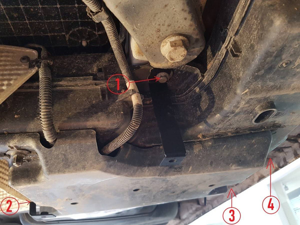 Protección del Depósito de Adblue Volkswagen Crafter (2017-2020)