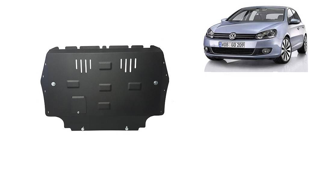 Cubre cárter metálico Volkswagen Golf 6 (2008-2010) a medida