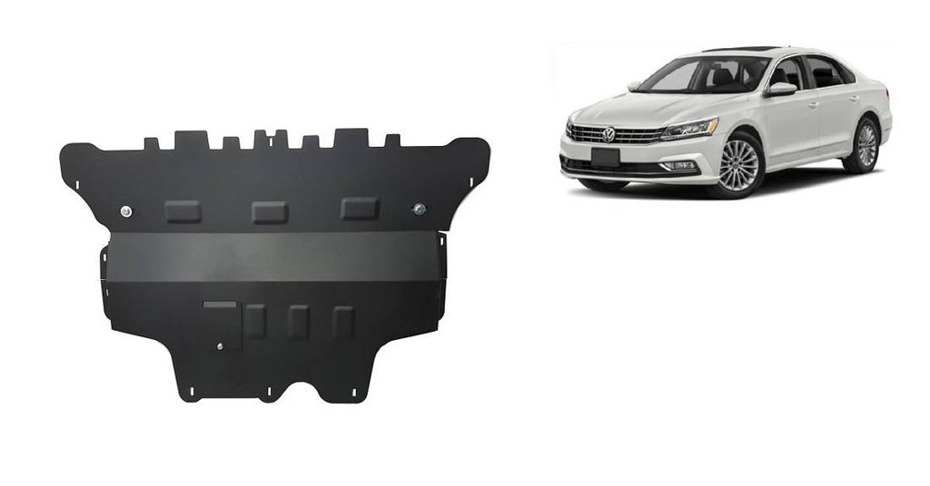 Cubre cárter metálico Volkswagen Passat Alltrack -caja de Cambios Automática "30.145A" (2015-2022) a medida